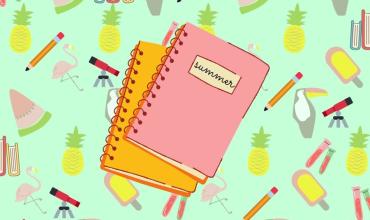 summer planner illustration